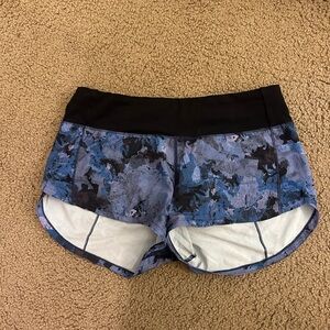 Lululemon Speed Up Shorts.